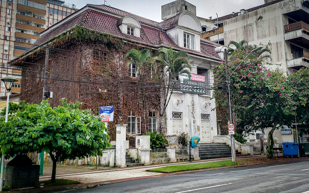 Casarão com quase 100 anos na Alameda Rio Branco será restaurado  Pancho