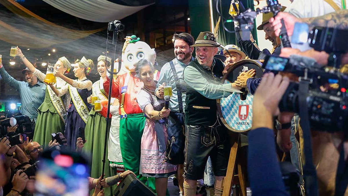 40ª Oktoberfest; remédio do SUS, prêmio internacional: o que você precisa saber nesta quinta-feira