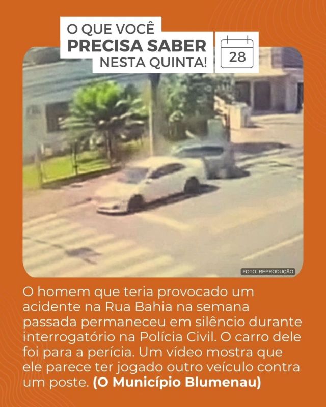 Seleção das notícias mais importantes publicadas pelos portais de Blumenau. Peneiradas para ajudar os que não têm tempo pra acompanhar.

Os links para as reportagens completas estão em PANCHO.com.br (link na bio). Se quiser receber a lista no WhatsApp de manhã cedo, entre no canal em bit.ly/canal-pancho (link na bio).

Boa leitura!

#Blumenau
#notícias
#imprensa
#jornalismo