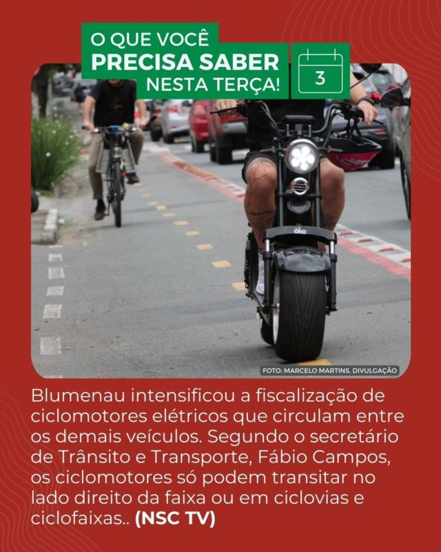 Carrossel com uma seleção das mais importantes notícias entre as que foram publicadas pelos portais de Blumenau. Os links para as reportagens completas estão em PANCHO.com.br (link na bio).

Se você quiser receber esta listagem de manhã cedo no WhatsApp, entre no canal em bit.ly/canal-pancho (link na bio).

Boa leitura!

#Blumenau
#notícias
#imprensa
#jornalismo