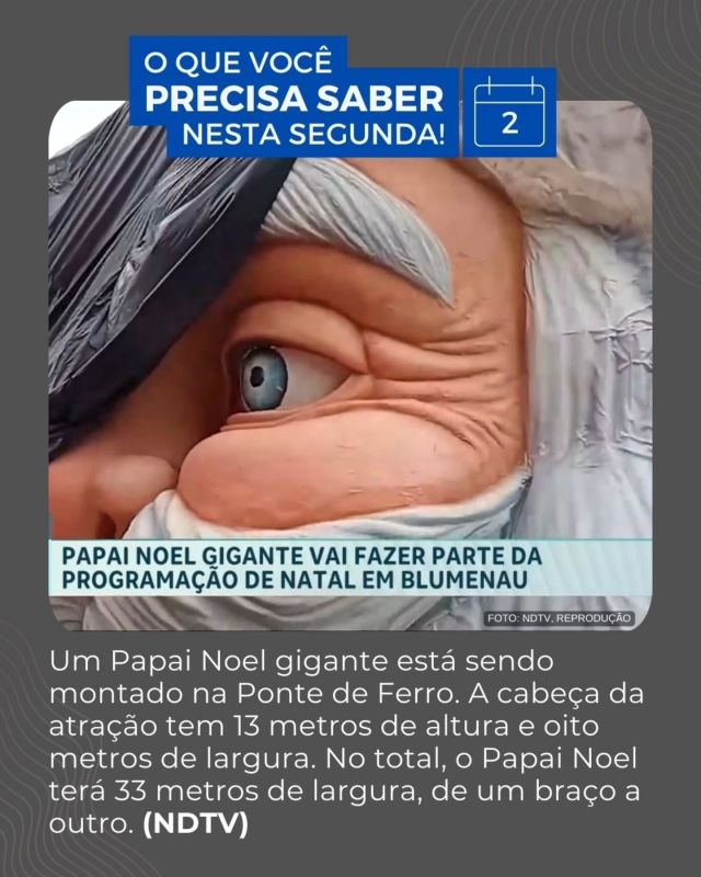 Seleção das mais importantes notícias entre as que foramm publicadas pelos portais de Blumenau. Os links para as reportagens completas estão em PANCHO.com.br (link na bio).

Quem quiser receber esta listagem de manhã cedo no WhatsApp pode entrar no canal em bit.ly/canal-pancho (link na bio).

Boa leitura!

#Blumenau
#notícias
#imprensa
#jornalismo